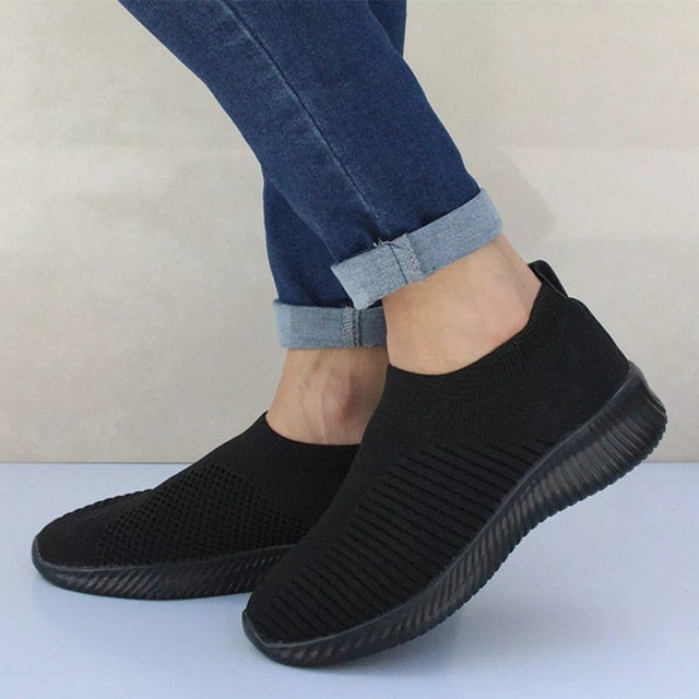 Soft Slip-On Sneakers-ecomhunts