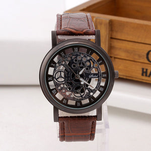 Men's Skeleton Wrist Watch