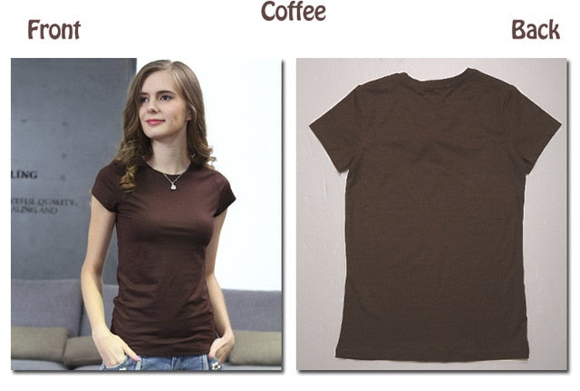 Solid Colour Women's Shirt