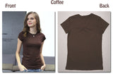 Solid Colour Women's Shirt