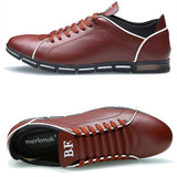 Men's Flat Leather Shoes