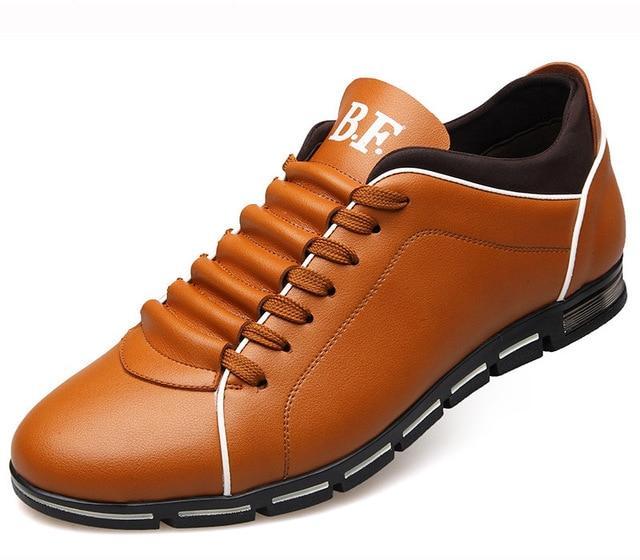 Men's Flat Leather Shoes