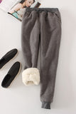Thicker Elastic Waist Women's Pants