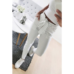 Women's Striped Harem Pant