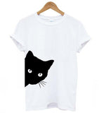 Cat Look Printed Shirt For Women