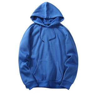 Solid Color Hoodies For Men