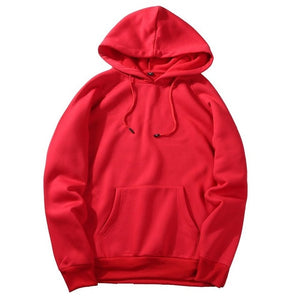 Solid Color Hoodies For Men