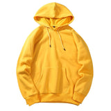 Solid Color Hoodies For Men