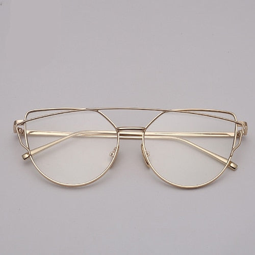 Vintage Reflective Glasses For Women