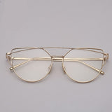 Vintage Reflective Glasses For Women