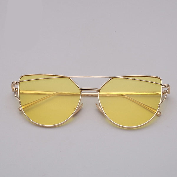 Vintage Reflective Glasses For Women