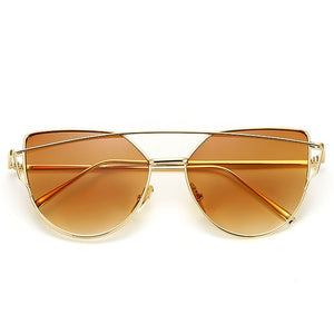 Vintage Reflective Glasses For Women