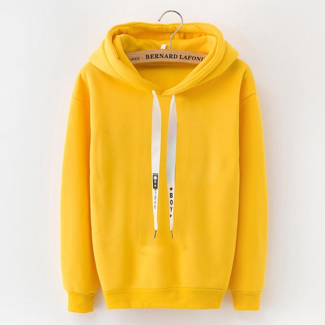 New Solid Thick Women's Hoodie