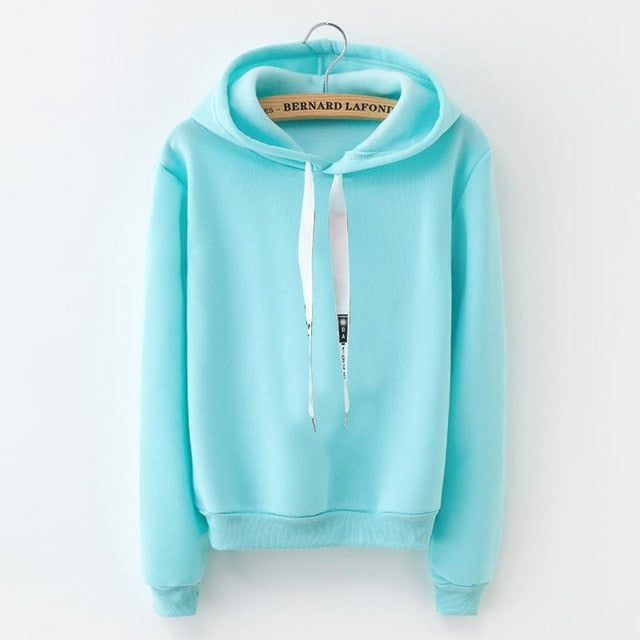 New Solid Thick Women's Hoodie