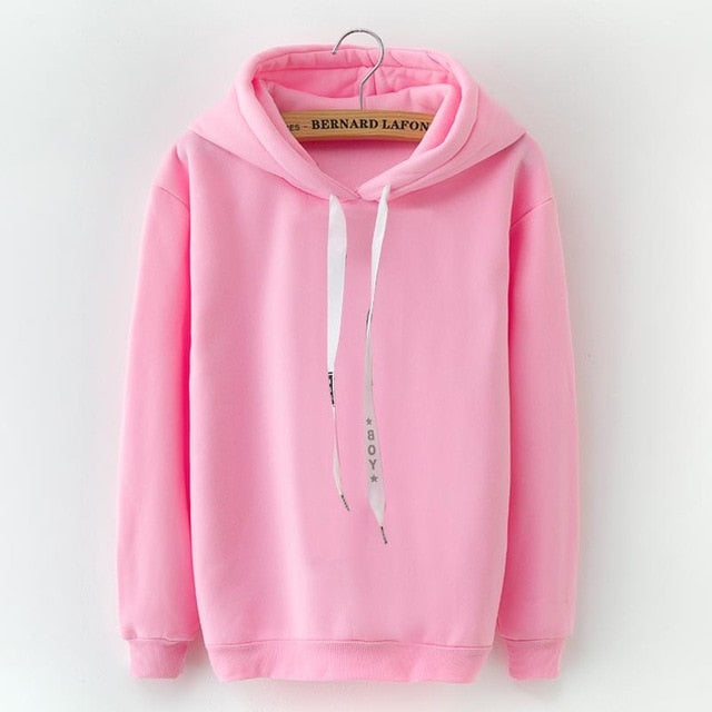 New Solid Thick Women's Hoodie