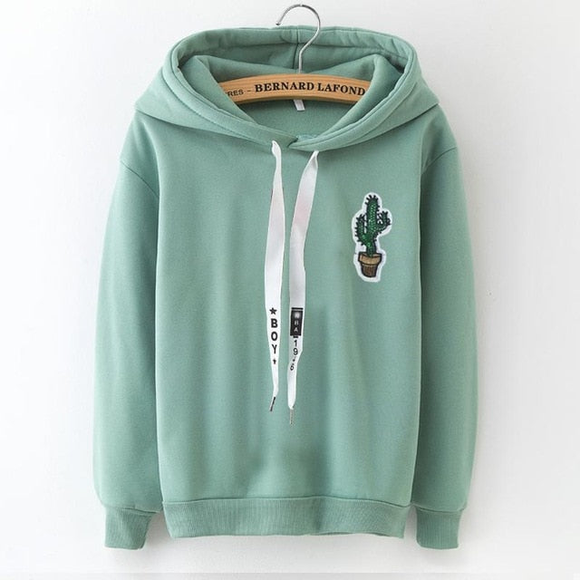 New Solid Thick Women's Hoodie