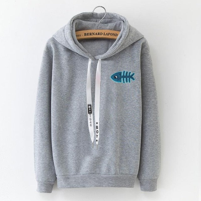 New Solid Thick Women's Hoodie