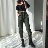 Women Army Style Pants