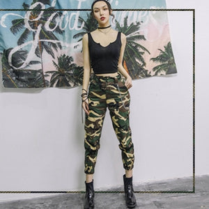 Women Army Style Pants