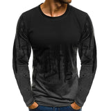 Long Sleeve Fitted Men's T-Shirt