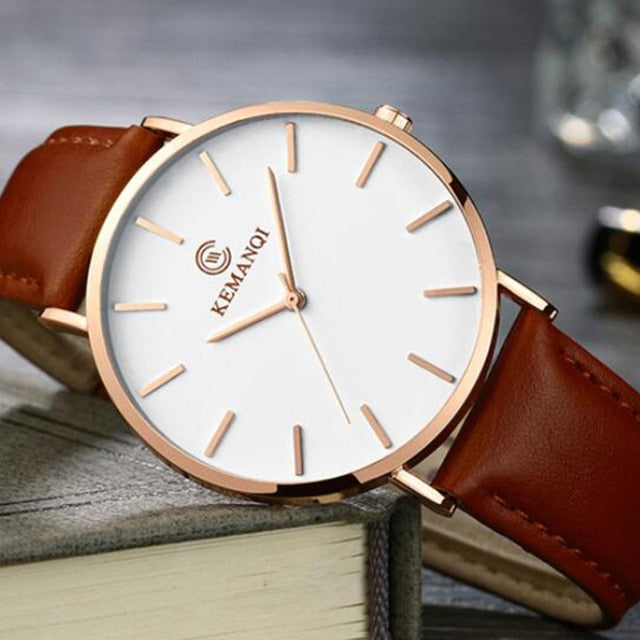 Ultra-thin Men Wrist Watches