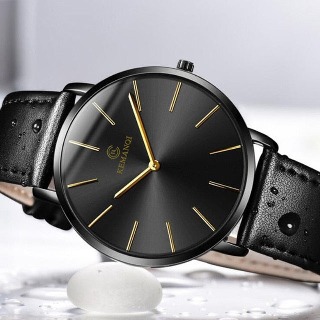 Ultra-thin Men Wrist Watches