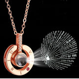 Romantic Love Projection Women's Necklace