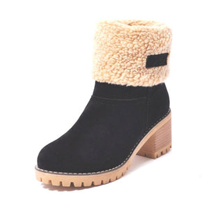 Outdoor Women Fur Boots