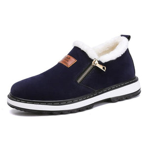 Warm Zipper shoes for men