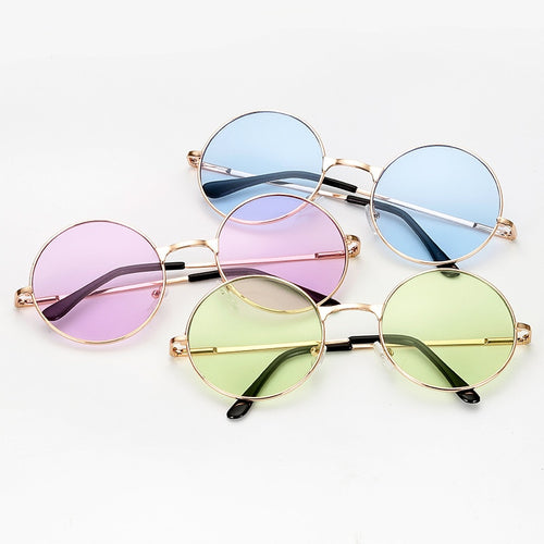 Metallic Frame Stylish Glasses