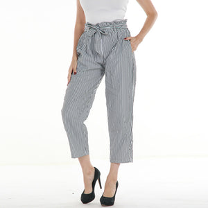 Women's Striped Harem Pant