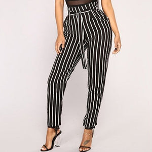 Women's Striped Harem Pant