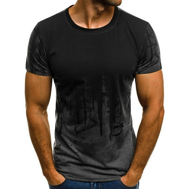 Long Sleeve Fitted Men's T-Shirt