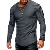 Long Sleeve Fitted Men's T-Shirt