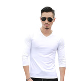 Long Sleeve Fitted Men's T-Shirt