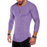 Long Sleeve Fitted Men's T-Shirt