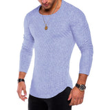 Long Sleeve Fitted Men's T-Shirt