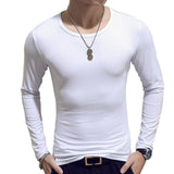 Long Sleeve Fitted Men's T-Shirt