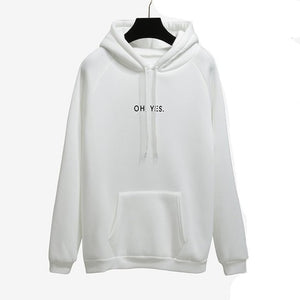 Solid Colour Hoodies For Women