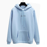 Solid Colour Hoodies For Women