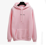 Solid Colour Hoodies For Women