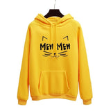 Solid Colour Hoodies For Women