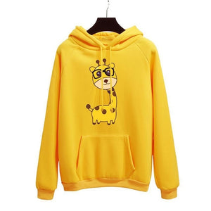 Solid Colour Hoodies For Women