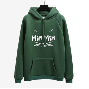 Solid Colour Hoodies For Women