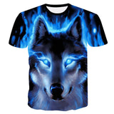 Men's Casual Wolf Style Shirt