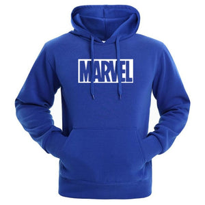 Letter Printed Men's Hoodie