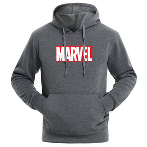 Letter Printed Men's Hoodie