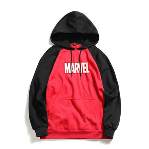 Letter Printed Men's Hoodie