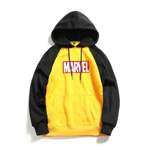 Letter Printed Men's Hoodie