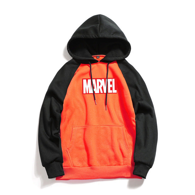 Letter Printed Men's Hoodie